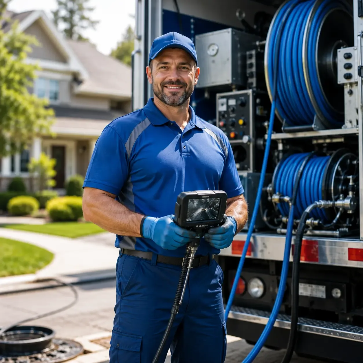 Local outdoor drain cleaning specialists in Washington Grove, MD